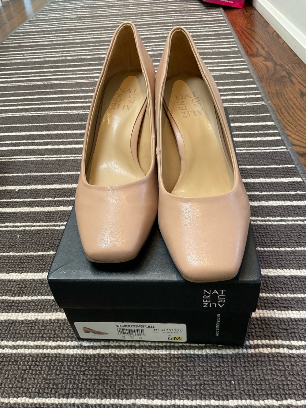 Naturalizer Blush  Square-Toe Pumps